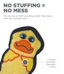 Outward Hound Invincibles Mini Duck Dog Toy