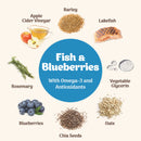 Northern Softies Fish and Blueberries