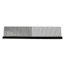Anti-Stat Greyhound Comb - Fine/Course 7.5" Black