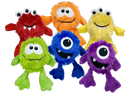 Plush Monsters Dog Toy