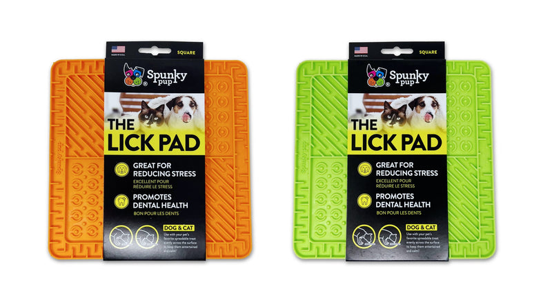 Spunky Pup Square Lick Pad