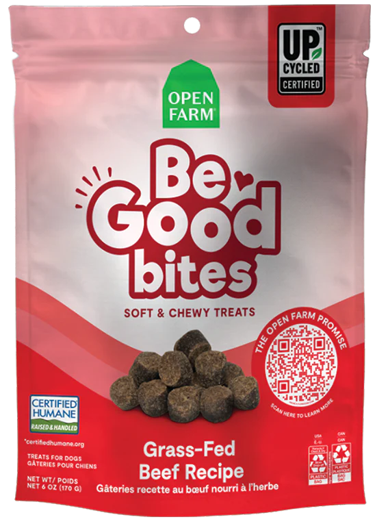 Open Farm Be Good Bites Grass-Fed Beef Treats