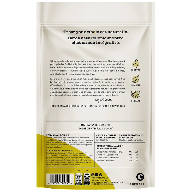 Crumps Freeze Dried Cat Treats Beef