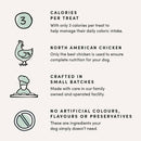 Crumps' Naturals Semi-Moist Mini Trainers Chicken