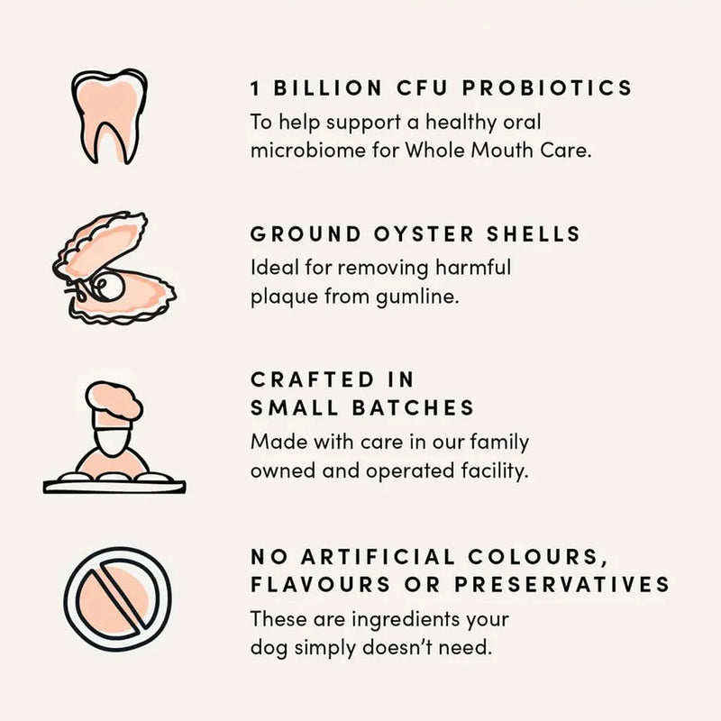 Crumps' Plaque Busters Advanced Whole Mouth with Probiotics