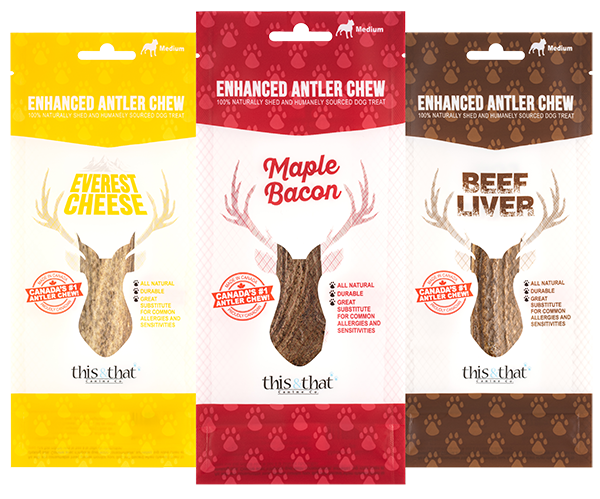 This & That Enhanced Antler Chew