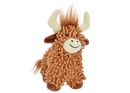 Floppy Highland Cow Dog Toy