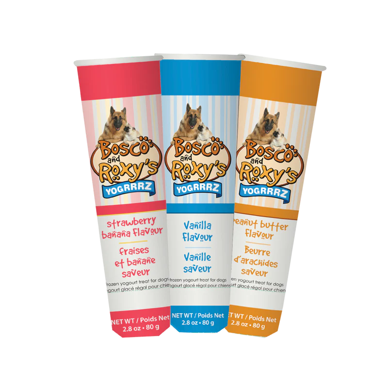 Bosco and Roxy's Frozen Yogrrrz