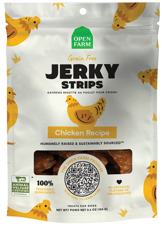 Open Farm Grain-Free Chicken Jerky Strips
