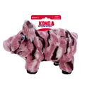 Kong Low Stuff Stripes Pig Dog Toy