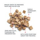 Crumps' Naturals Mini Trainers Freeze Dried Pork Hearts