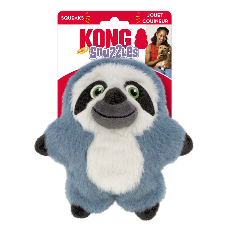 Kong Snuzzles Kiddos Sloth Dog Toy