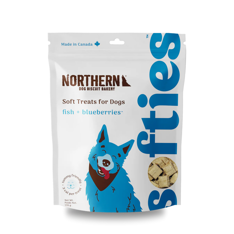 Northern Softies Fish and Blueberries