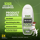 Soos Two-In-One Shampoo and Conditioner