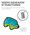 Outward Hound Invincibles Mini Hedgehog Dog Toy