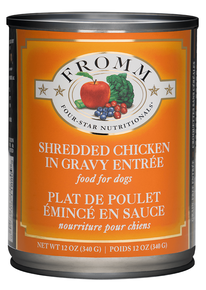 Fromm Shredded Chicken in Gravy Entrée