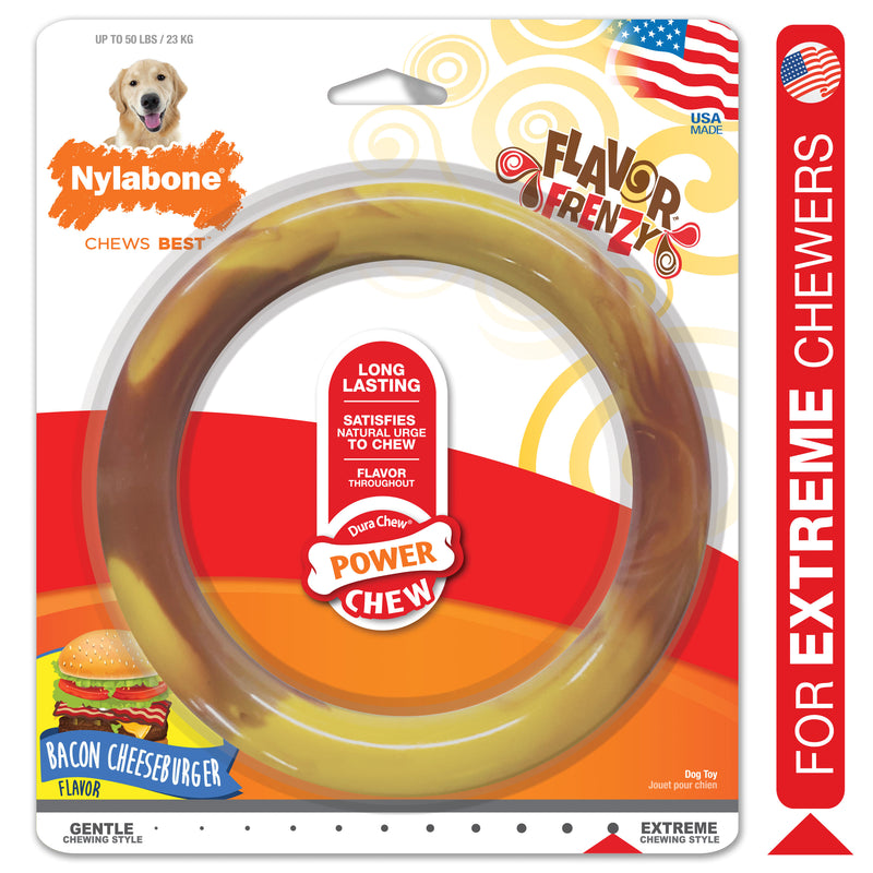Nylabone Power Chew Ring Dog Toy