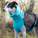 Chilly Dogs - Great White North Winter Coat Arctic Blue/Black Shell