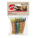 Colourful Springs Cat Toys