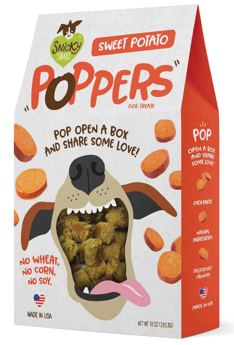 Snicky Snaks Sweet Potato Poppers Dog Treats