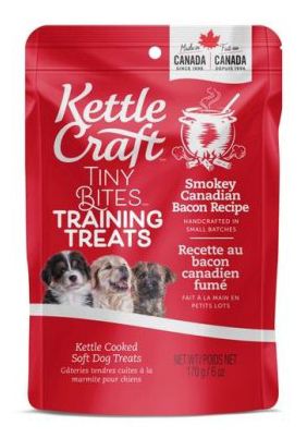 Kettle Craft Tiny Bites Training Treats Canadian Bacon Recipe