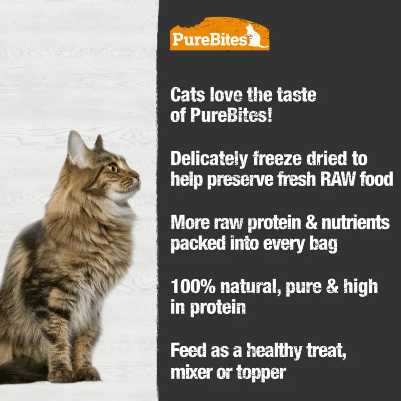 Purebites Freeze Dried Duck Liver Cat Treats