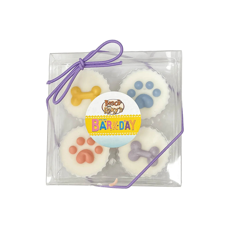 Bosco and Roxy's Happy Barkday Peanut Butter Treat Cups