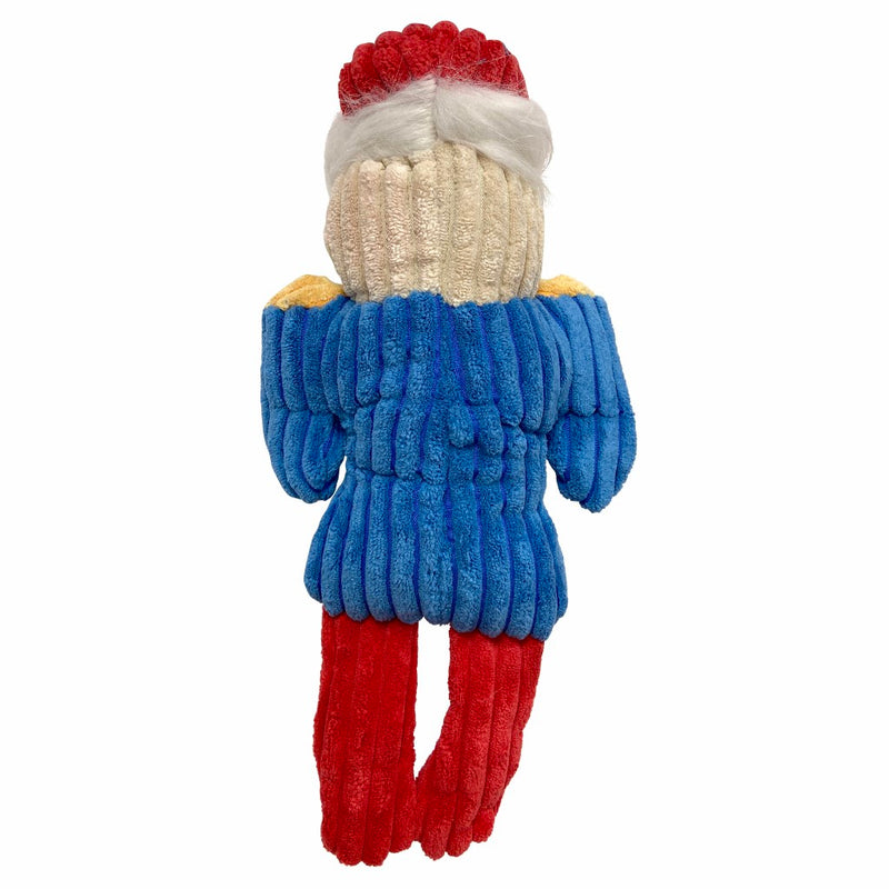 Holiday Knotted Soldier Dog Toy