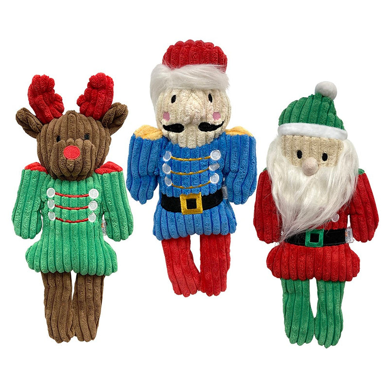 Holiday Knotted Soldier Dog Toy