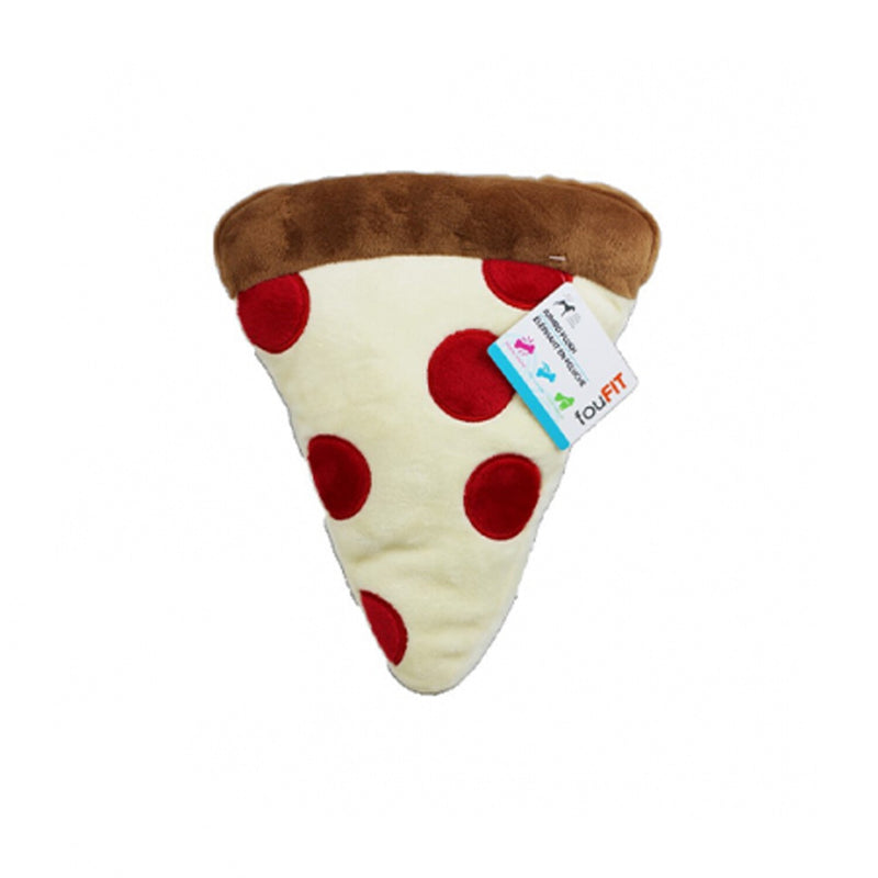 Jumbo Pizza Plush Dog Toy