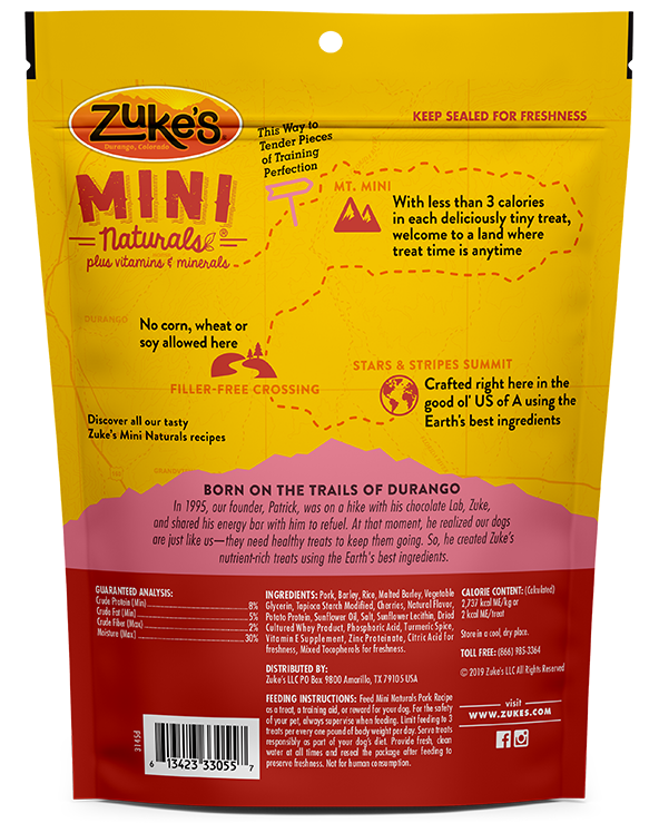 Zuke's Mini Pork Recipe