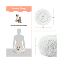 Best Friends by Sheri Calming Donut Dog Beds