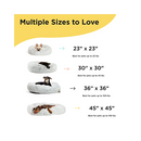 Best Friends by Sheri Calming Donut Dog Beds