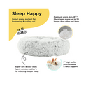 Best Friends by Sheri Calming Donut Dog Beds