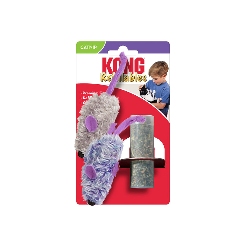 Kong Refillables 2-Pack Mice Cat Toy