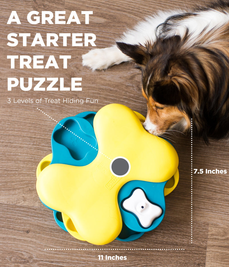 Outward Hound Dog Tornado Interactive Treat Puzzle Dog Toy