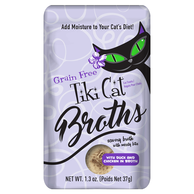 Tiki Cat Broths Chicken and Duck