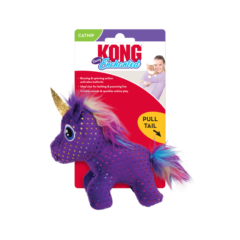 Kong Buzzy Unicorn Cat Toy