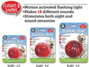 Blinky Babble Ball Dog Toy