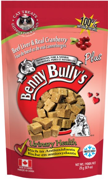 Benny Bully's Beef Liver and Cranberry Cat Treats