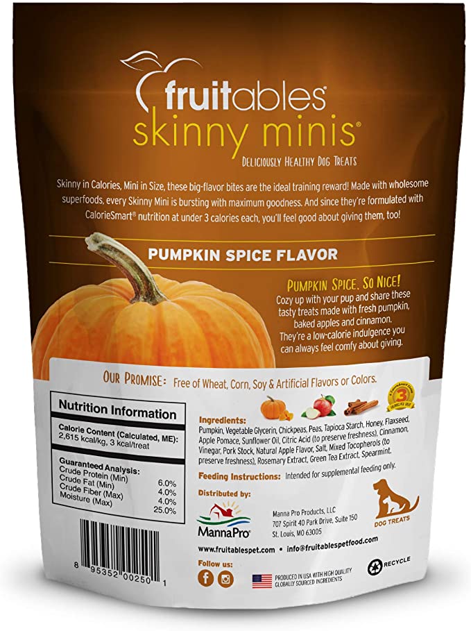 Fruitables Skinny Minis Pumpkin Spice