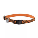 New Earth Soy Breakaway Cat Collar Pumpkin with Stripes