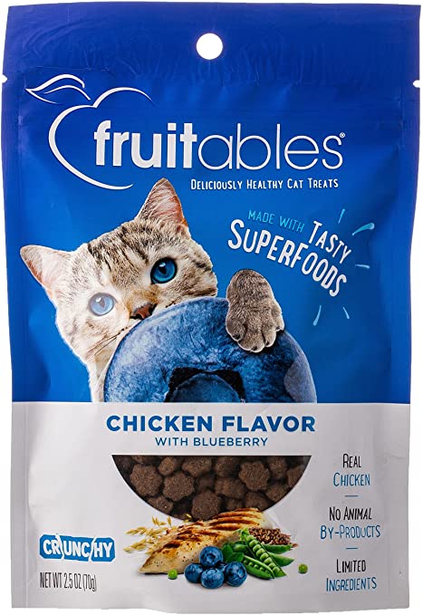 Fruitables Chicken and Blueberry Cat Treats