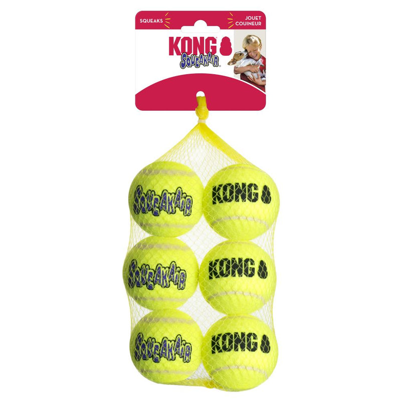Kong Squeak Air Balls Medium 6-Pack