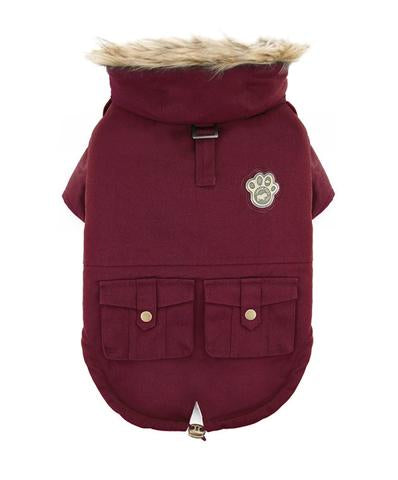 Canada Pooch Alaskan Army Parka Maroon