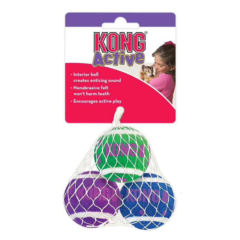 Kong Active Tennis Balls Cat Toys