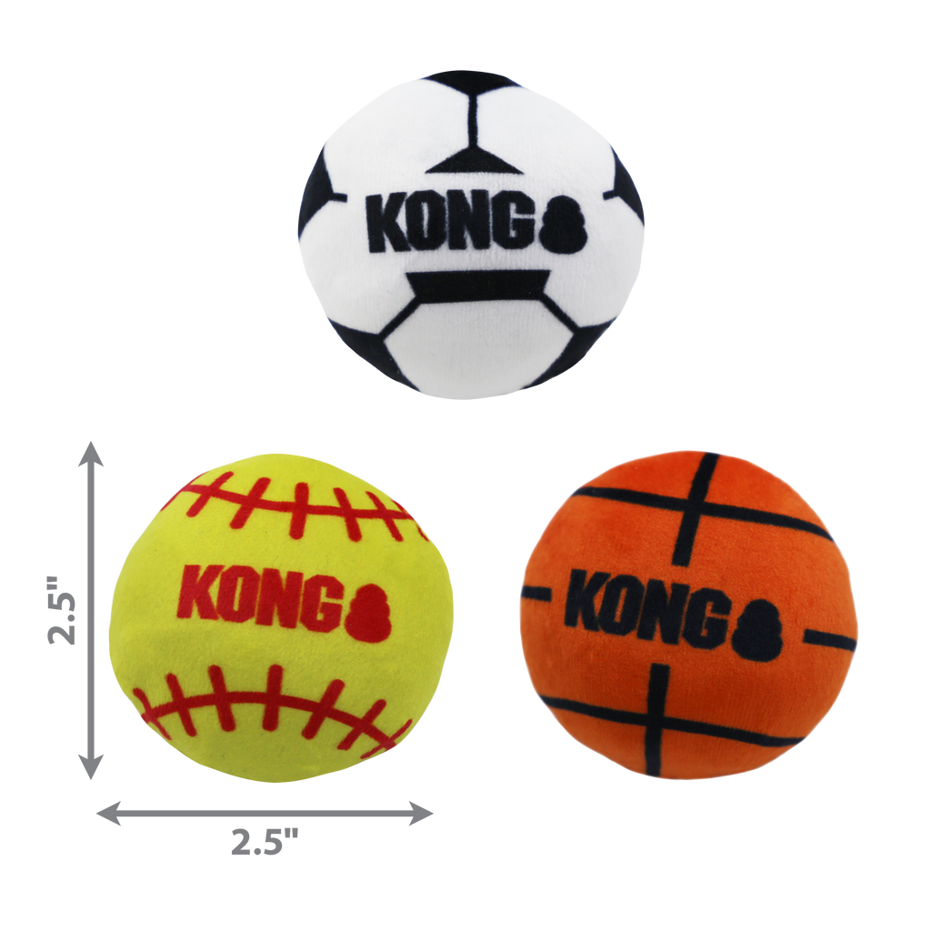Kong Sport Balls 2 Pack Cat Toys