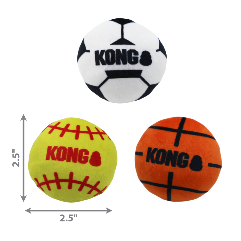 Kong Sport Balls 2-Pack Cat Toys