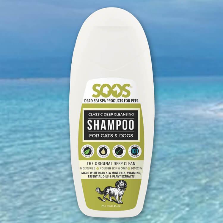 Soos Classic Deep Cleansing Shampoo for Dogs and Cats