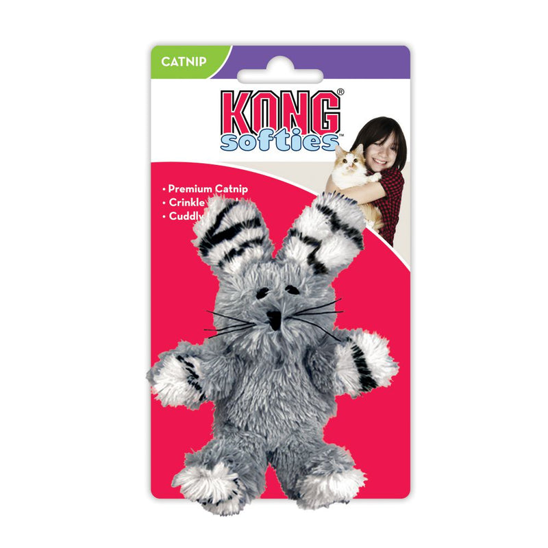 Kong Softies Fuzzy Bunny Cat Toys